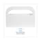 Boardwalk Wall-Mount Toilet Seat Cover Dispenser, Plastic, White, PK2 BWKKD100 - alternate 4